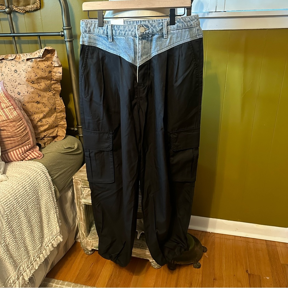 Blank NYC Black and Gray Women Jeans